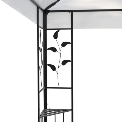 Vidaxl Cenador Blanco 3x6 M_3