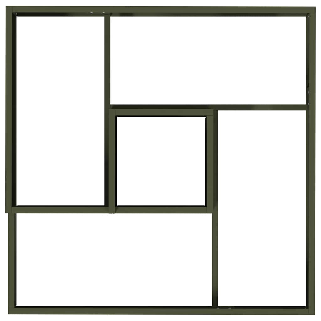 Macetero De Jardín Verde Oliva 60 X 60 X 50 Cm_4