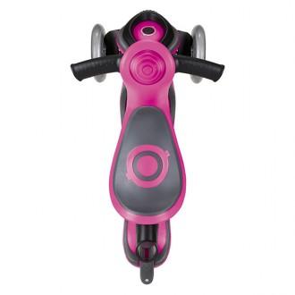 Patinete convertible Evo Comfort 5 en 1 rosa Globber