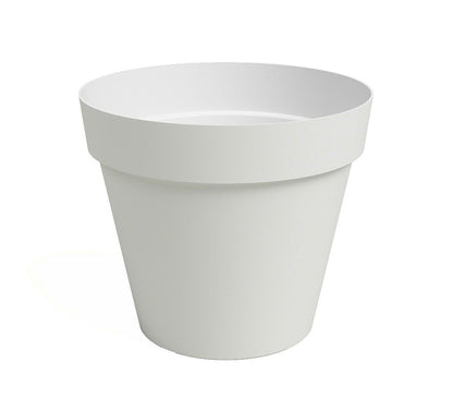Artevasi Macetero De Plástico Capri Blanco 30cm