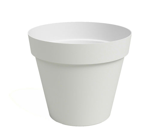 Artevasi Macetero De Plástico Capri Blanco 35cm_0