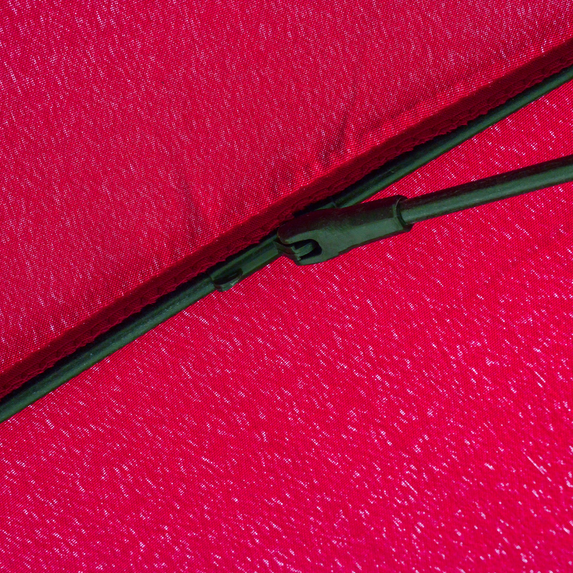 Outsunny Sombrilla Terraza Exterior Ø250 Cm Con Ángulo Inclinable Rojo Burdeos_4