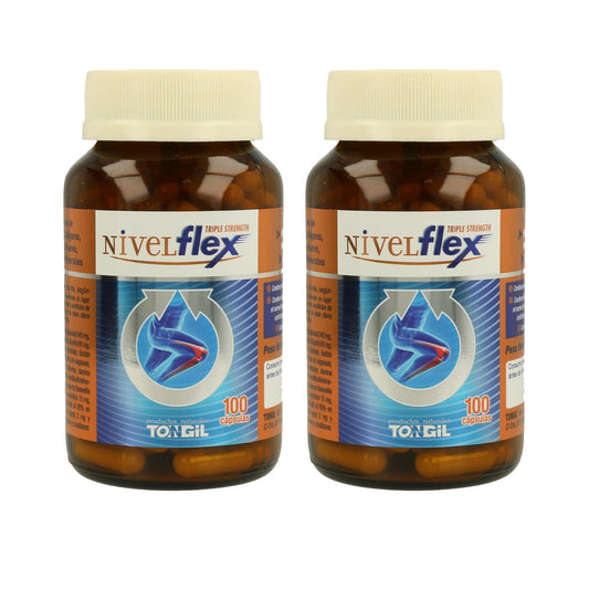 Pack 2x Nivelflex Tongil 782 mg 100 cápsulas