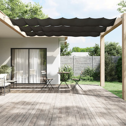 Vidaxl Toldo Vertical Gris Antracita 100x360 Cm Tela Oxford_1