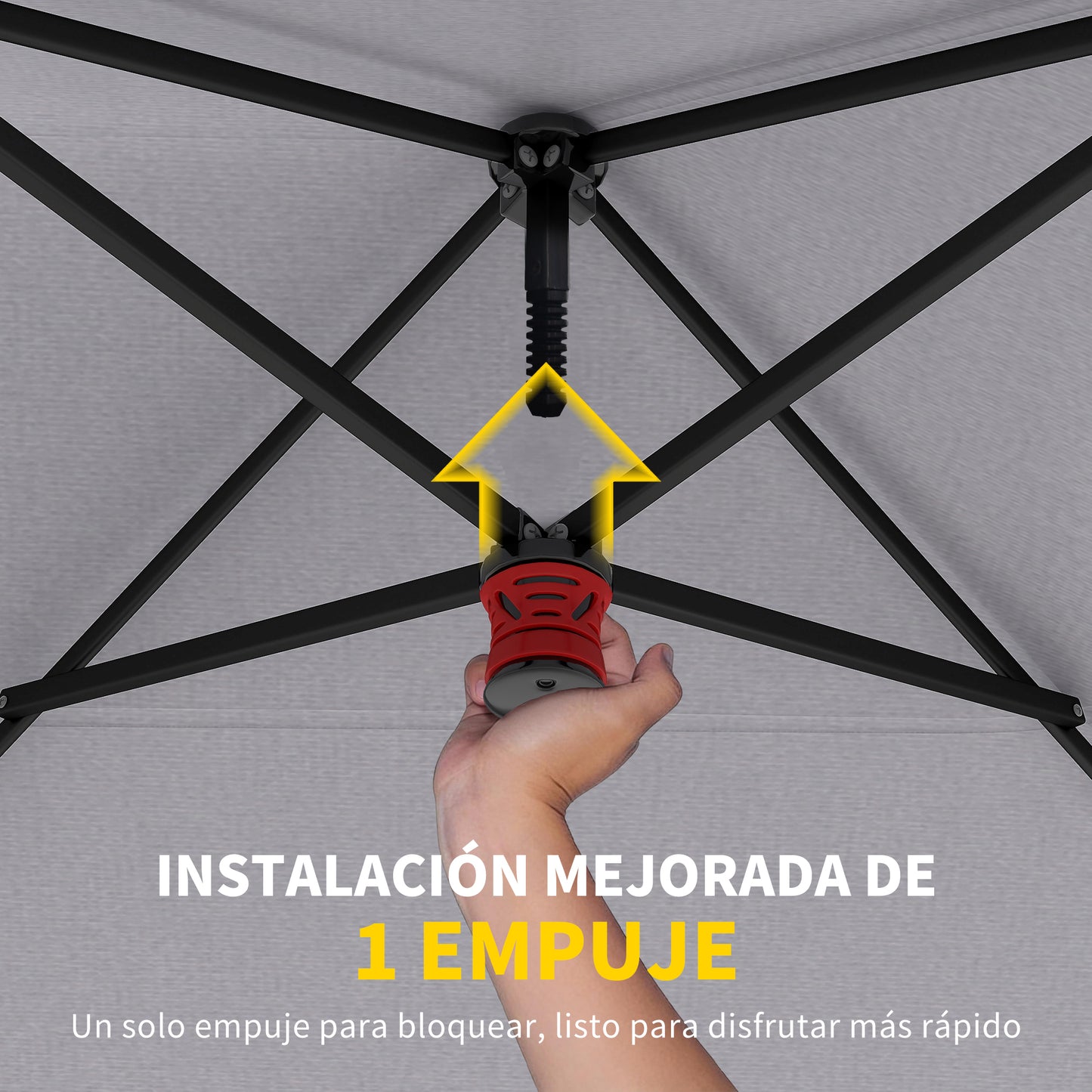 Outsunny Carpa Plegable Gazebo 6x3 M_3