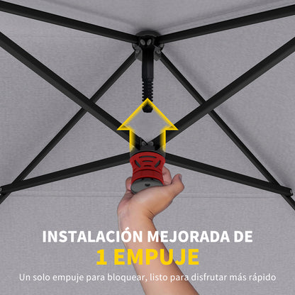Outsunny Carpa Plegable Gazebo 6x3 M_3