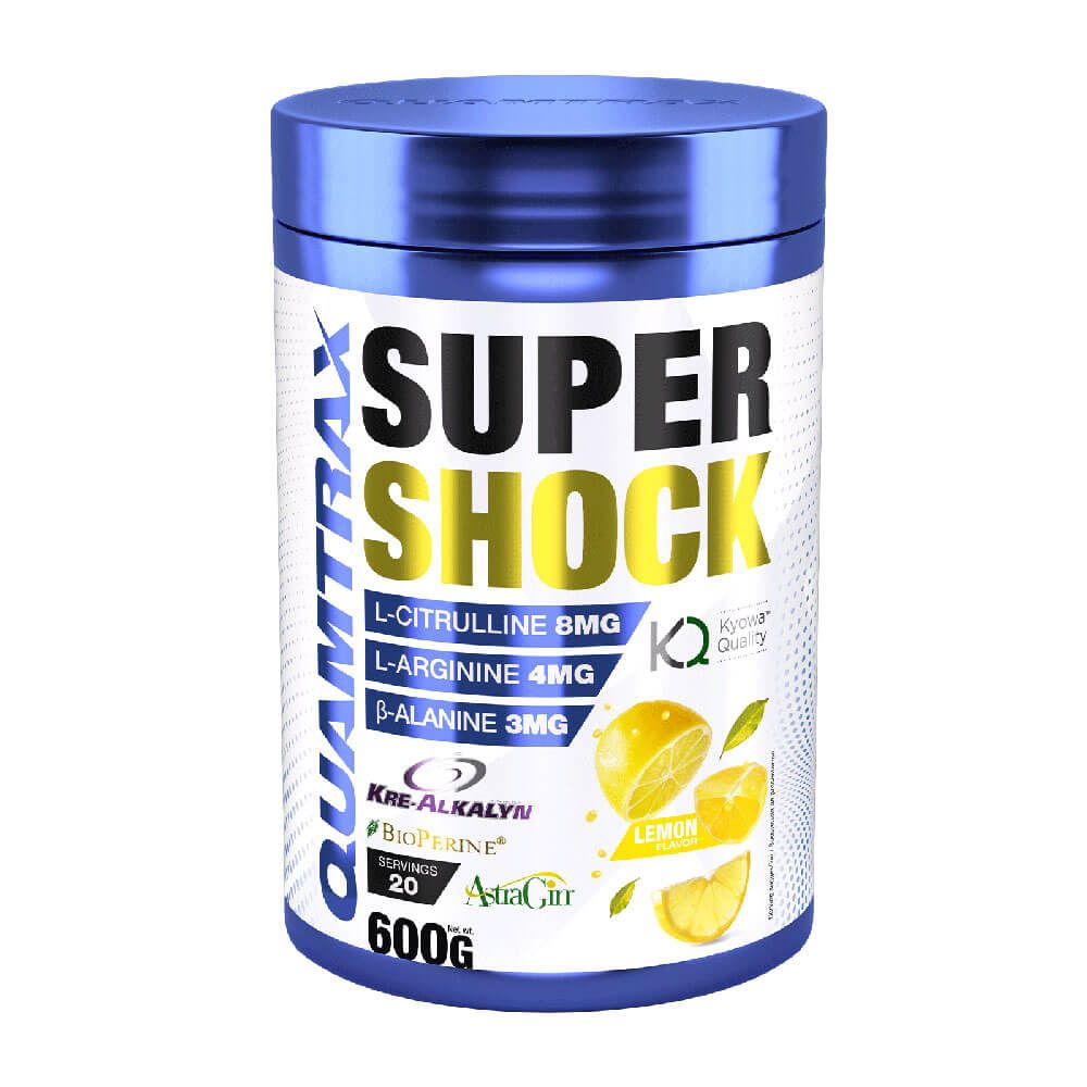 Super Shock - 600g - Limon - Pre Entreno - Quamtrax_0