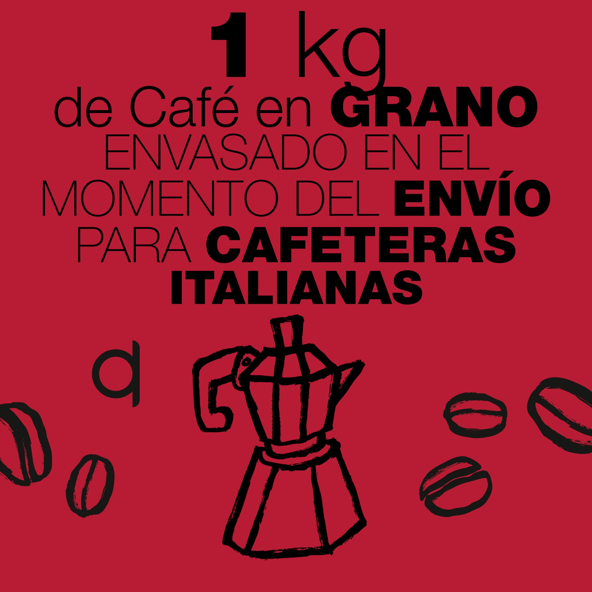 Cafe Sin Intermediarios Café Brasil Albus En Grano Para Italiana (moka) 1 Kg_1