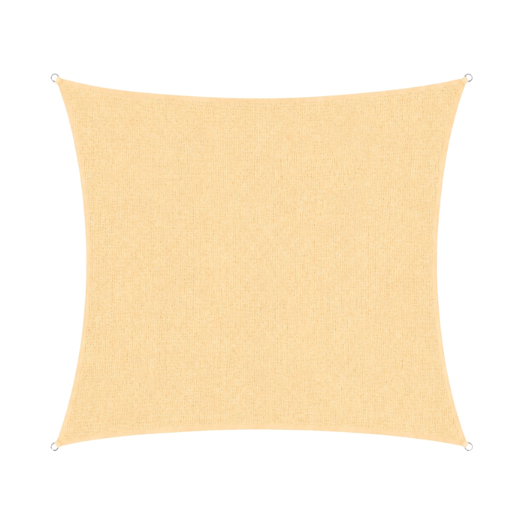 Toldo Vela Permeable Caudrada 3.6x3.6 M Beige Nortene_0