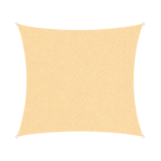Toldo Vela Permeable Caudrada 3,6x3,6 M Beige Nortene_0
