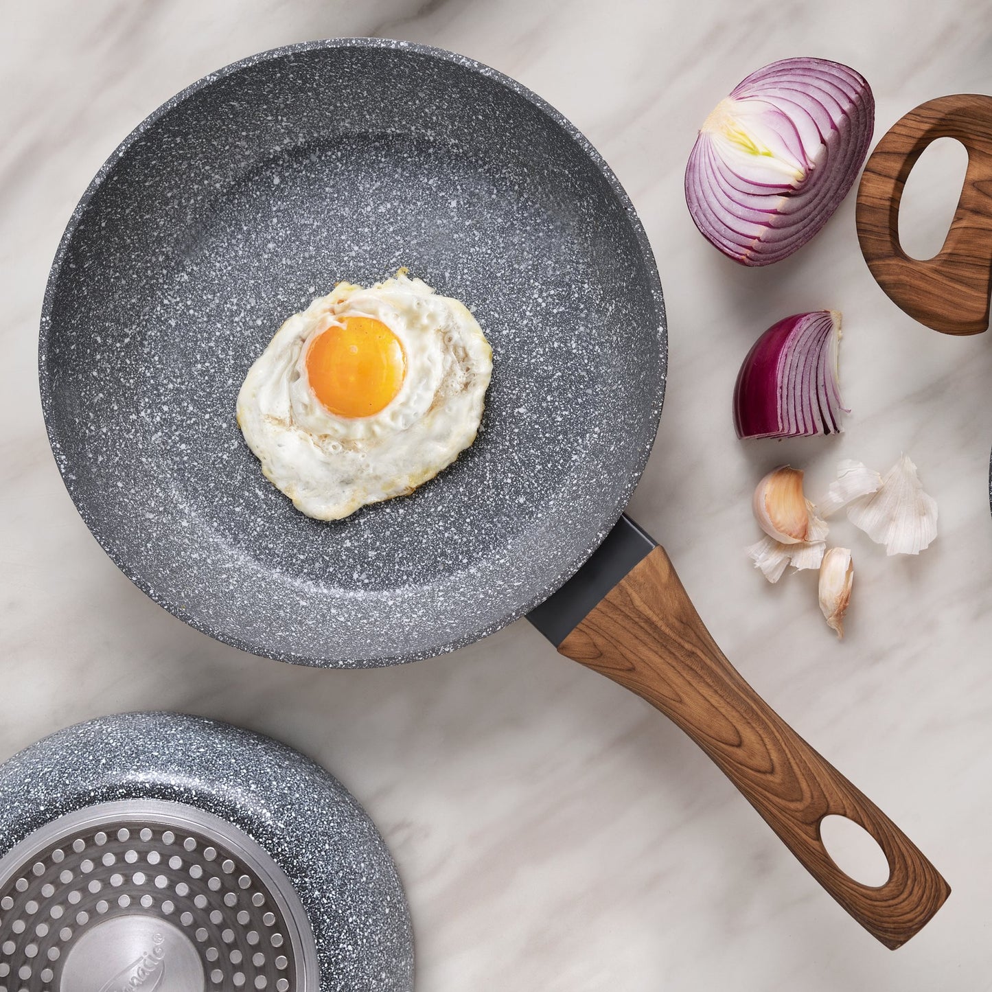 Sartén 20cm Aluminio Forjado, Apta Para Inducción, Colección Daimiel_1