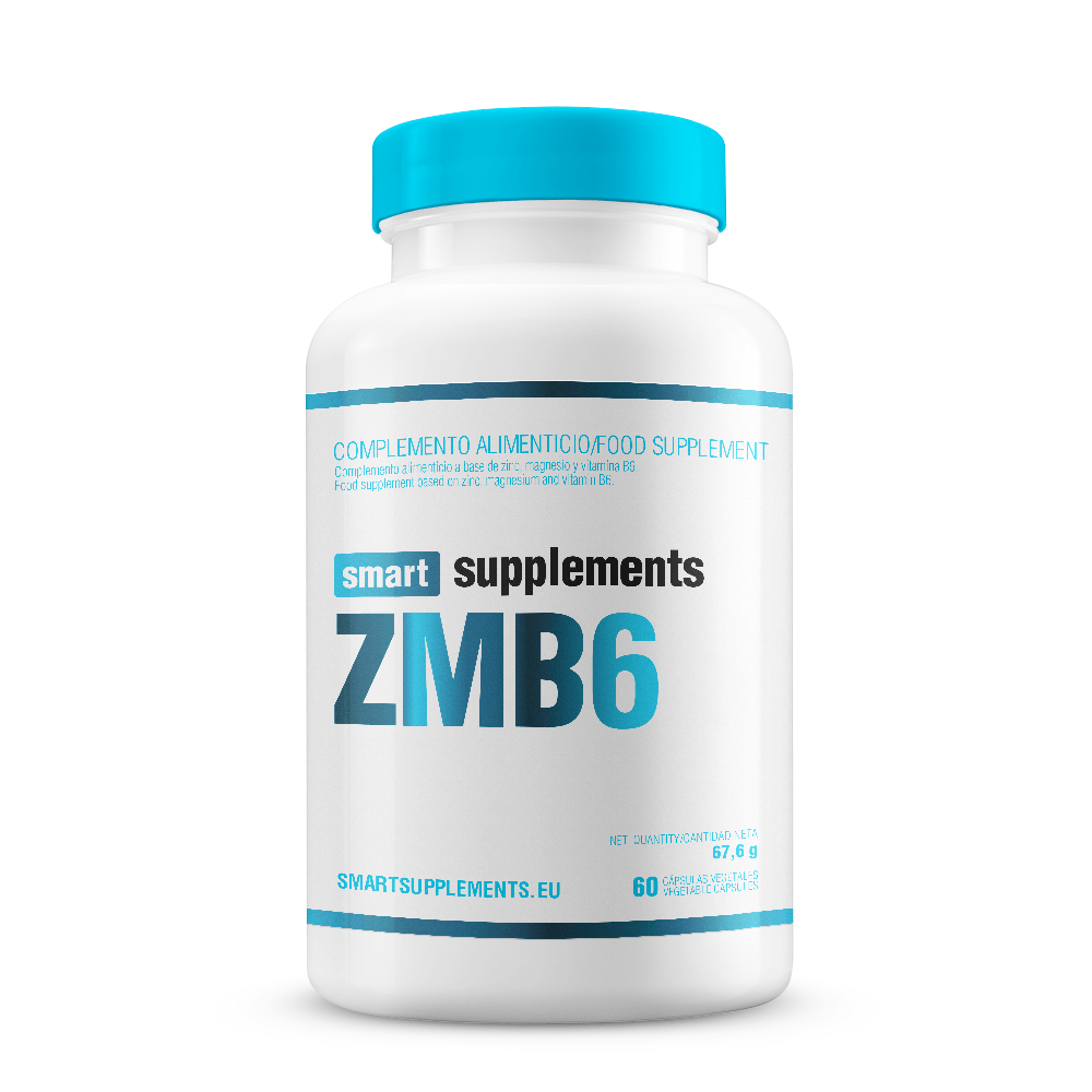 Zmb6 - 60 Cápsulas Vegetales - Zma - Smart Supplements_0