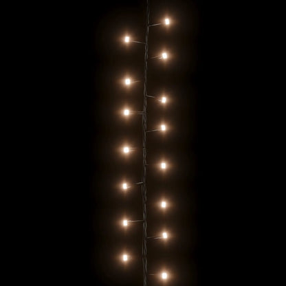 Vidaxl Tira De Luces Compacta Con 3000 Led Pvc Blanco Cálido 65 M_4