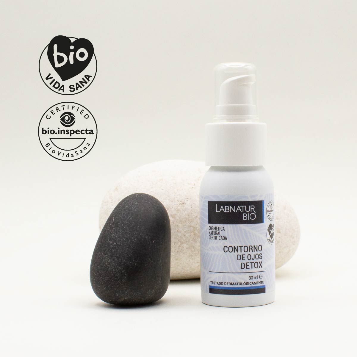 Contorno de Ojos Detox Labnatur Bio 30 ml | Bolsas, Ojeras y Líneas de Expresión | Hidratación y Luminosidad | Vegano_1
