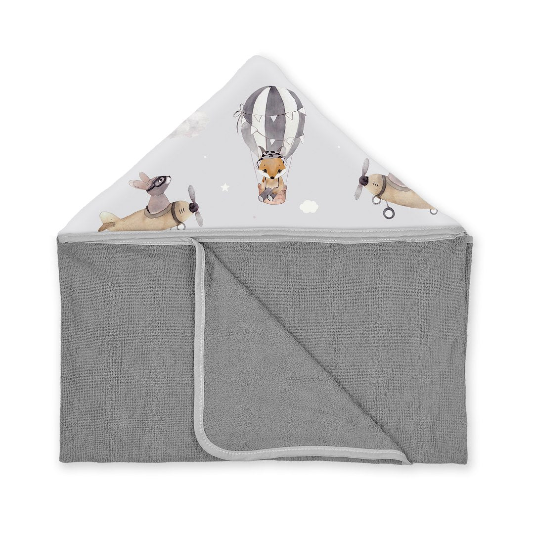 Capa De Baño Maxi 70x120 Cm Bambu Balloon Flight