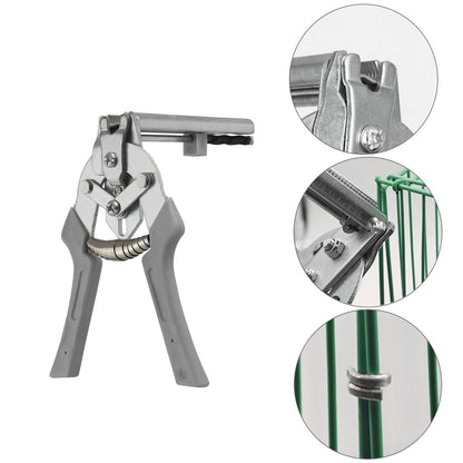 Alicates Para  Mallas / Enrejados / Cercas Con Cargador De 50 Grapas