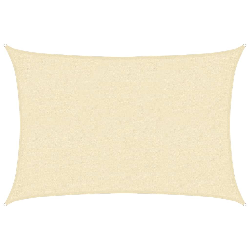 Vidaxl Toldo De Vela Crema Hdpe 160 G/m² 2x3 M_0