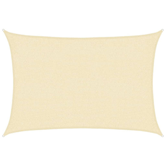 Vidaxl Toldo De Vela Crema Hdpe 160 G/m² 2x3 M_0