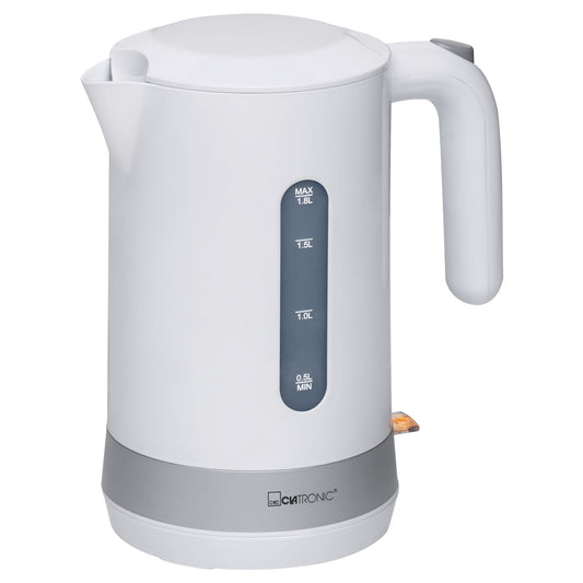 Hervidor Agua Eléctrico, 1,8 L, Sin Bpa, Resistencia Oculta, Inalámbrico, Apagado Automático Clatronic Wk 3452, 2200w_0