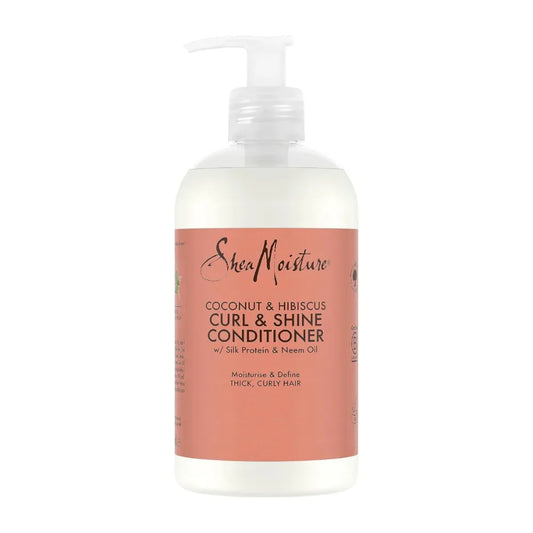 Shea Moisture Coconut And Hibiscus Curl And Shine Conditioner 384ml_0