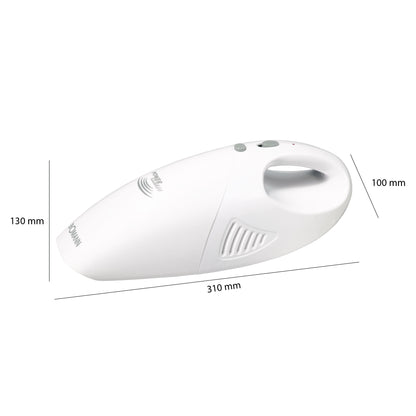 Aspiradora De Mano Sin Cable, Potente, Batería Recargable, Filtro Lavable, Sitios Difíciles Bomann Cb 967, Blanco_4
