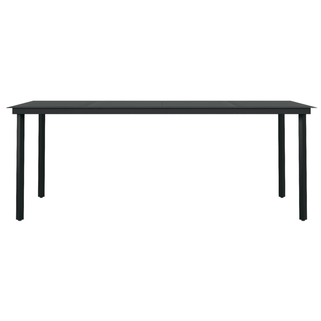 Vidaxl Juego De Comedor De Jardín 7 Piezas Gris Antracita_5