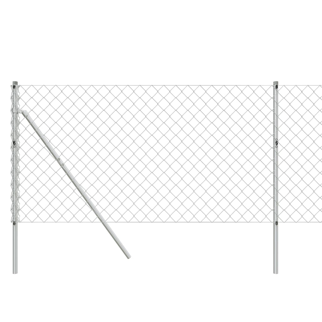 Cerca De Alambre Plateado 1,1x25 M / Vetonek_3