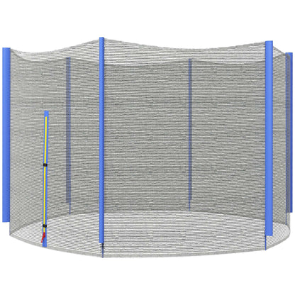 Sportnow Red De Seguridad Para Cama Elástica Ø244 Cm Para 6 Postes Rectos Azul_0