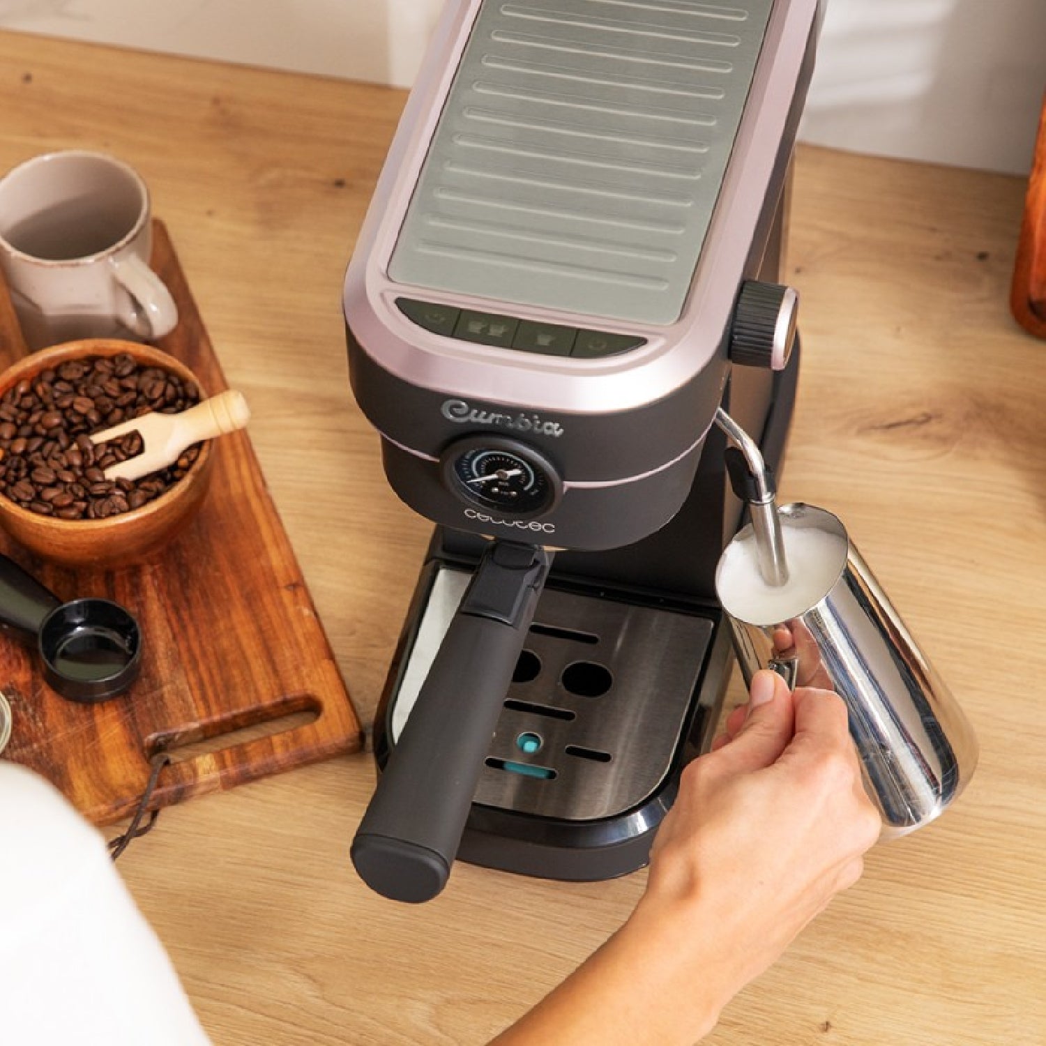 Cafetera Cecotec Cafelizzia 890 Rose Pro_4