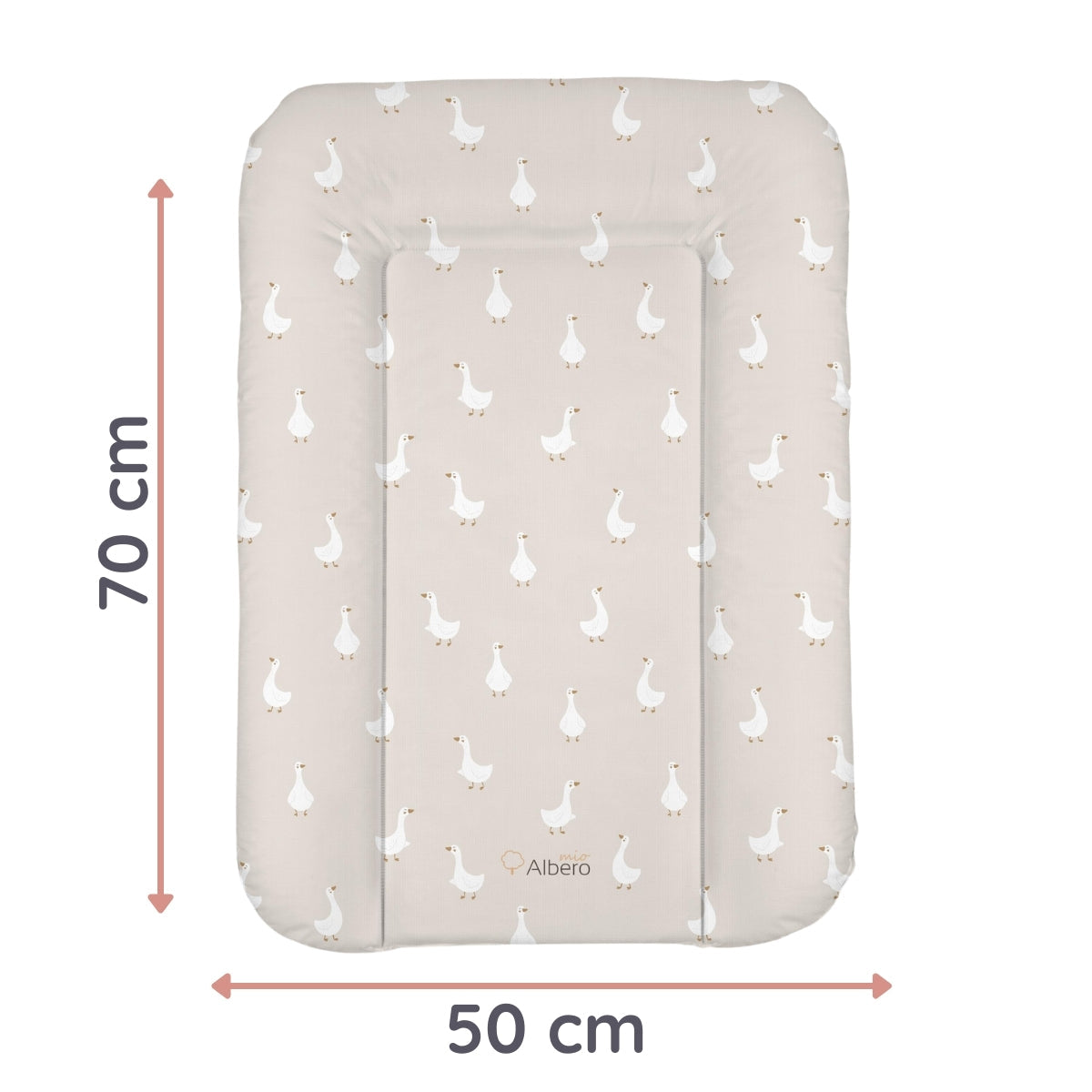 Cambiador Blando Para Comoda 70x50 Goose
