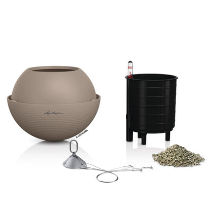 Lechuza Jardinera Colgante Bola Color 23 All-in-one Color Marrón Arena_3
