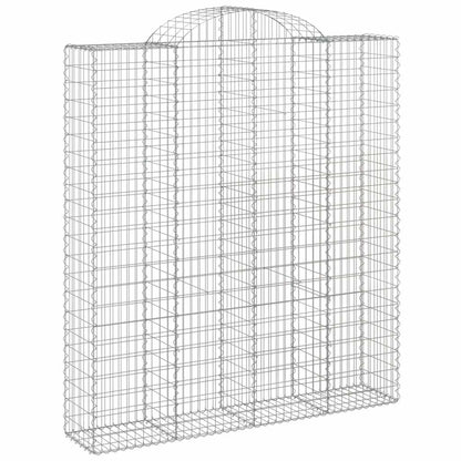 Cestas De Gaviones 20 Uds Forma De Arco Hierro 200x50x220/240cm_2