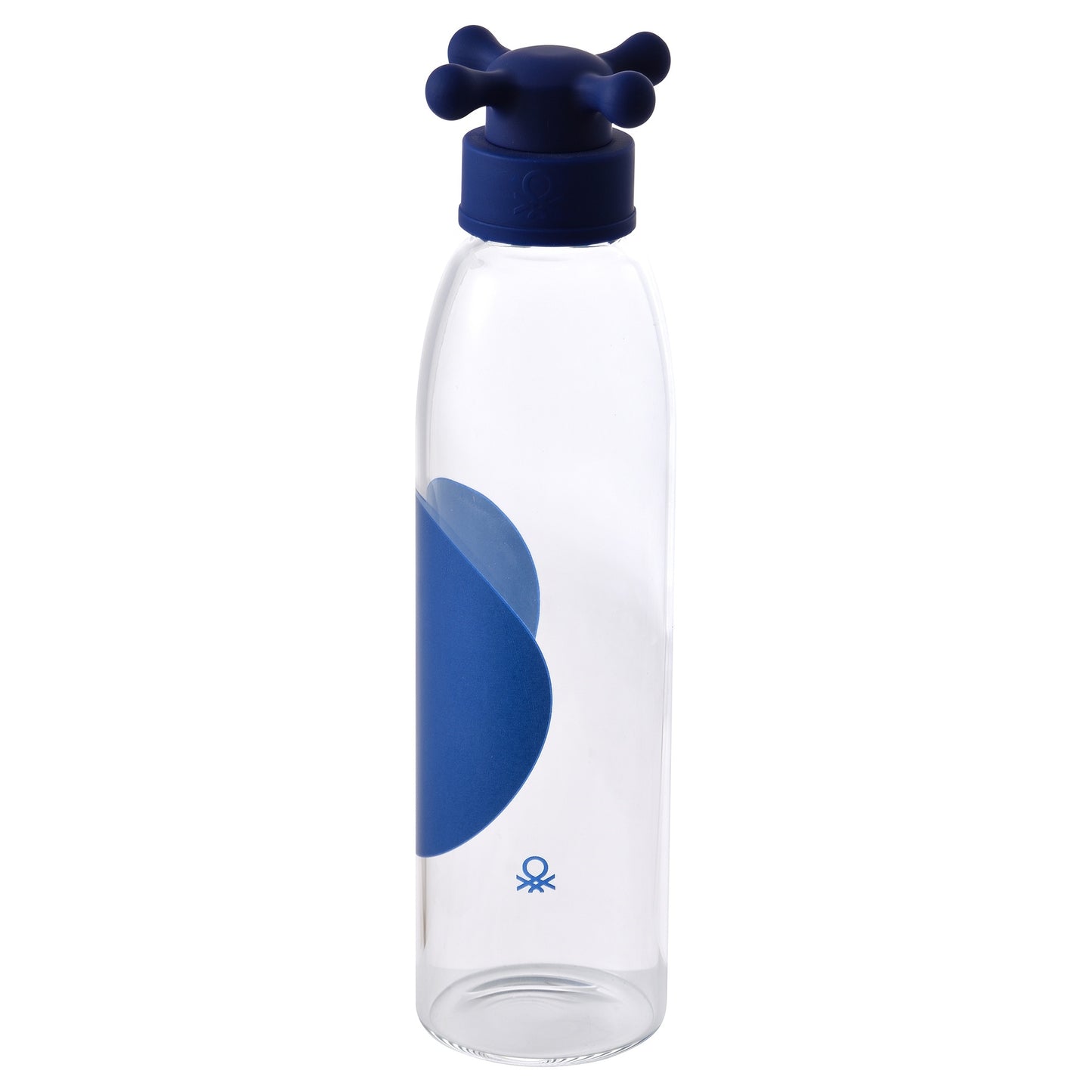 Set De 2 Botellas De Agua 500ml Azul Y Verde En Borosilicato Tapa De Grifo_1