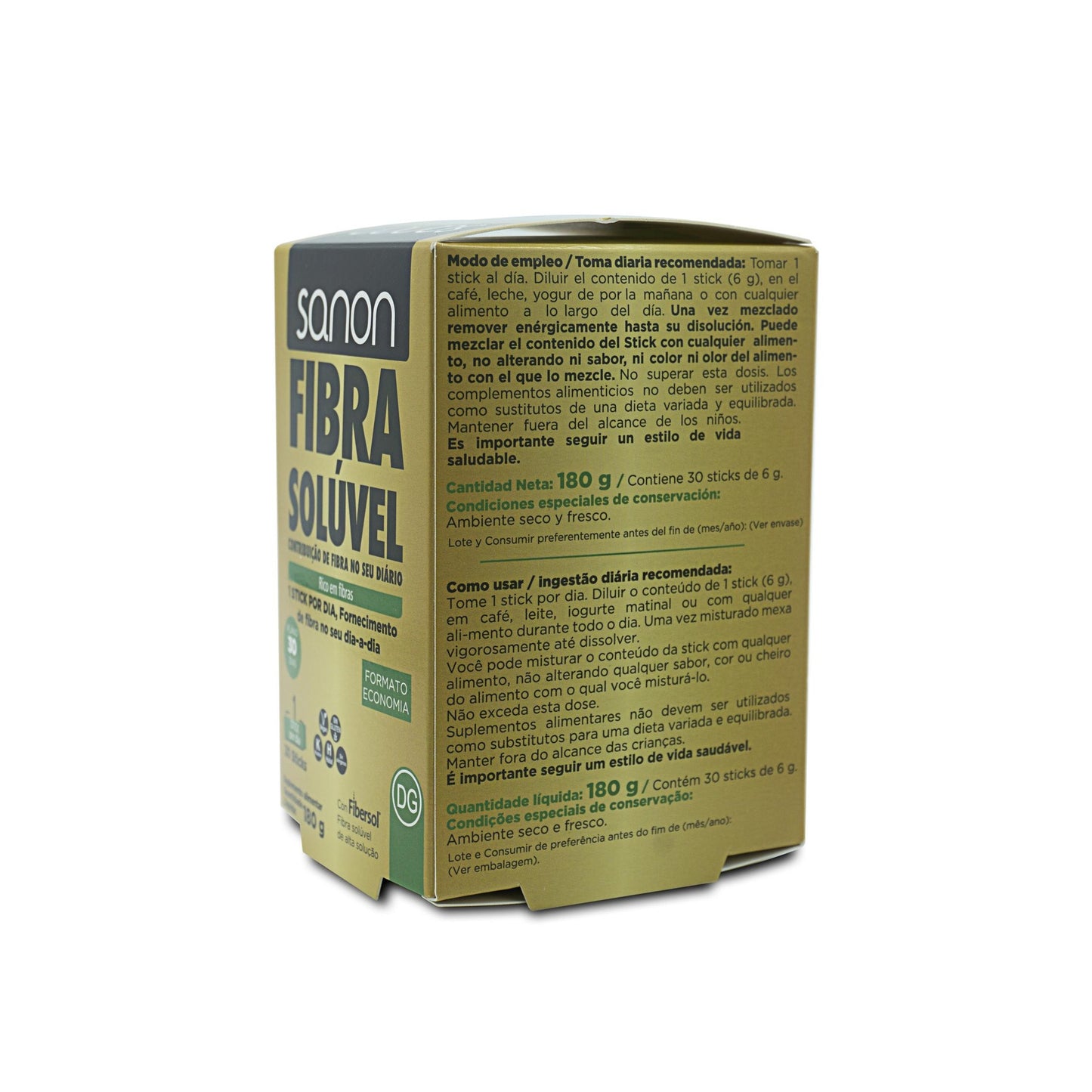 Fibra soluble SANON 30 sticks