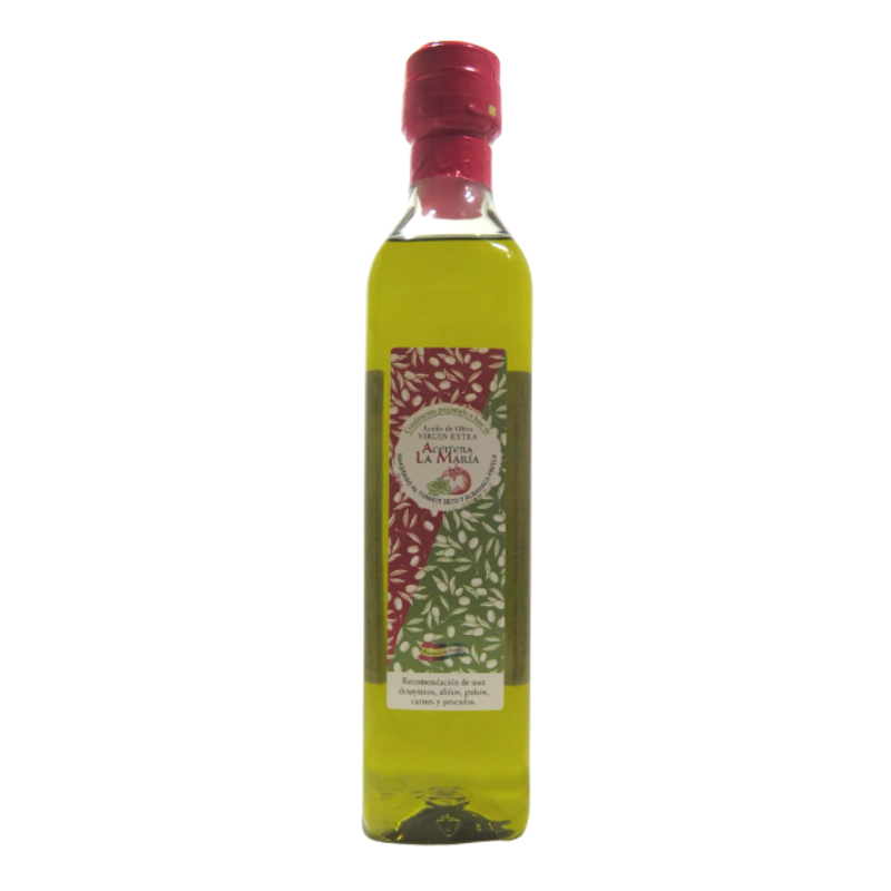 Aceite De Oliva Virgen Extra Macerado Al Tomate Seco Y Albahaca 50 Cl Pet