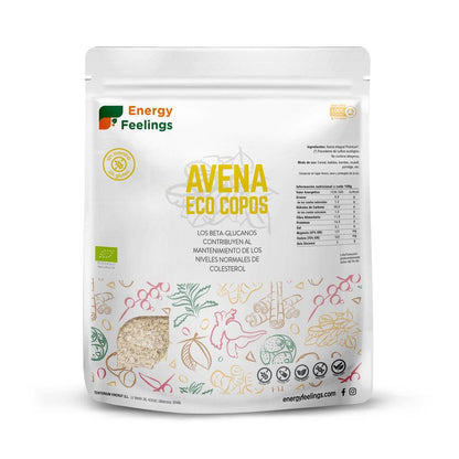 Copos de Avena ECO sin gluten Energy Feelings 500 g
