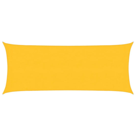Vidaxl Toldo De Vela Hdpe Amarillo 160 G/m² 2x5 M_0