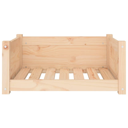 Cama Para Perros Madera Maciza De Pino 65,5x50,5x28 Cm / Vetonek_3