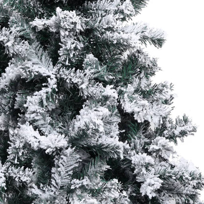 Vidaxl Árbol De Navidad Artificial Con Nieve Pvc Verde 300 Cm_3