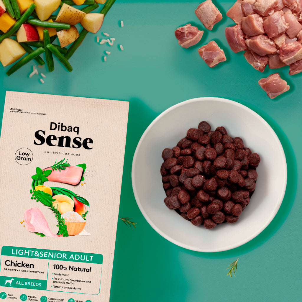 Dibaq Sense Low Grain Pollo Light O Senior 12 Kg_2