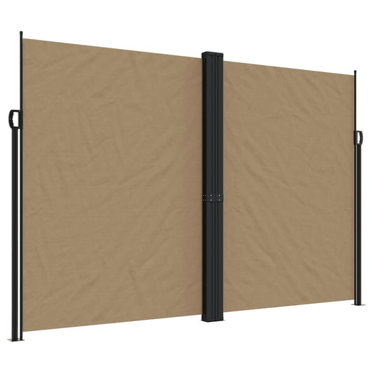 Vidaxl Toldo Lateral Retráctil Gris Taupe 220x1200 Cm_0