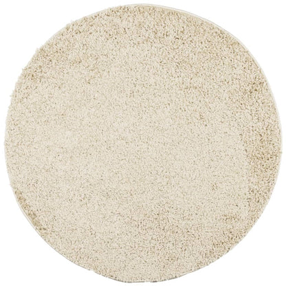 Alfombra Peluda De Pelo Largo Moderna Pamplona Dorado Ø 240 Cm / Vetonek_0