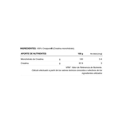 Creatine Creapure 100% Monohidrato 300 Gr