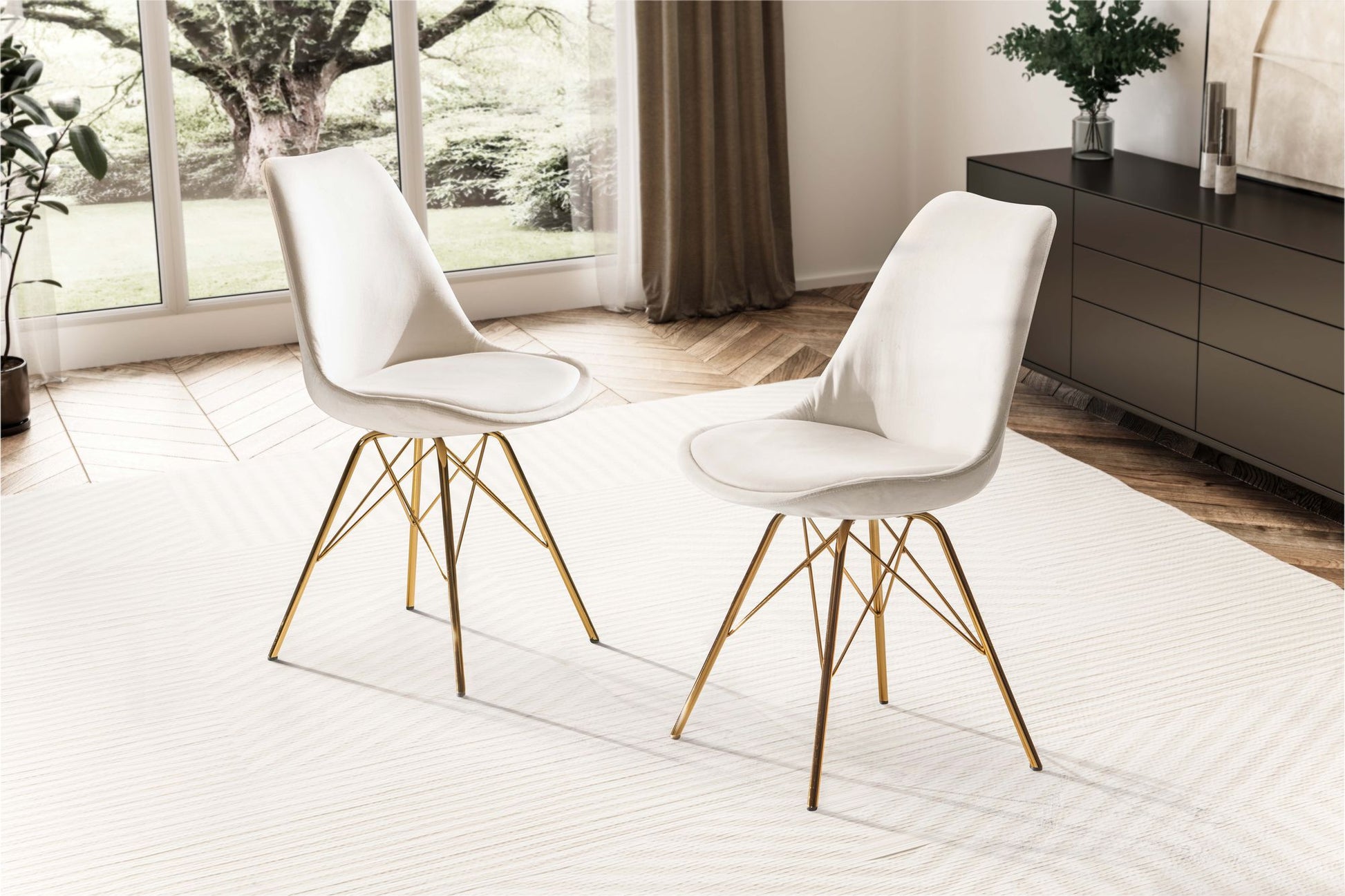 Silla De Comedor Estilizada Y Artesanal, Modelo Wl6.989_2