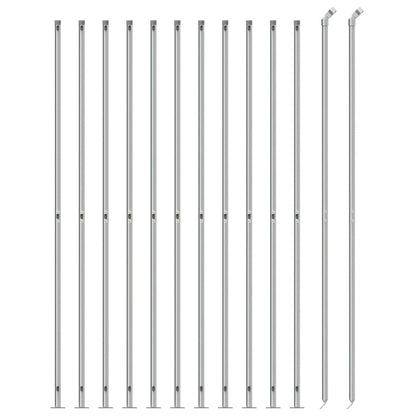Cerca De Alambre Con Brida Plateada 2,2x25 M / Vetonek_1