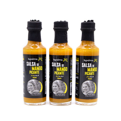 Salsa Picante Amarilla De Mango 3-pack Granada La Palma Productos De La Huerta A La Casa_3