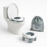 Bathby | Orinal Infantil Multifunción Plegable, Color Gris Y Blanco