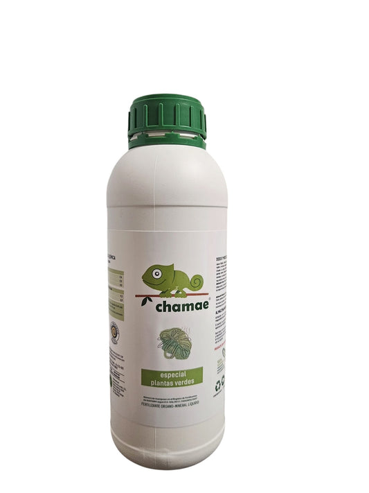 Fertilizante Chamae Especial Plantas Verdes Ecológico. 1 Litro Uso Doméstico._0