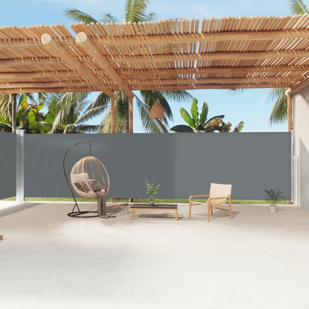 Vidaxl Toldo Lateral Retráctil Antracita 200x1200 Cm_1