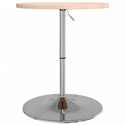Mesa Alta De Madera Maciza Roble Ø60x90,5 Cm_3